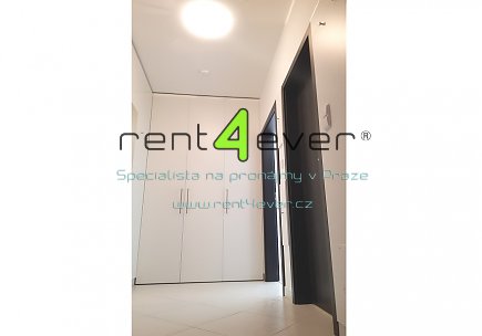Pronájem bytu, Hlubočepy, Vítové, byt 1+kk, 37.7 m2, novostavba, balkon, nevybavený nábytkem, Rent4Ever.cz