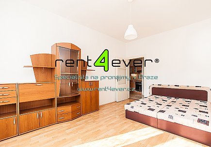 Pronájem bytu, Vršovice, Novgorodská, 2+kk, 48 m2, cihla, komora, výtah, nezařízený, Rent4Ever.cz