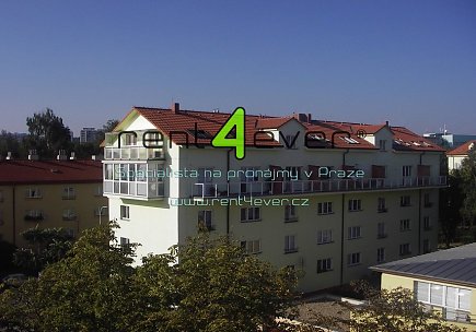 Pronájem bytu, Kobylisy, Vršní, mezonetový byt 3+kk, 50.3 m2, cihla, terasa, sklep, část. vybavený, Rent4Ever.cz