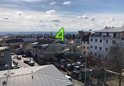 Pronájem bytu, Kobylisy, Vršní, mezonetový byt 3+kk, 50.3 m2, cihla, terasa, sklep, část. vybavený, Rent4Ever.cz