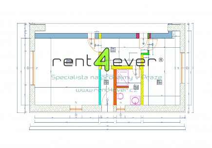 Pronájem bytu, Kamýk, Dolnojirčanská, suterénní byt 2+kk v RD, 41 m2, po rekonstrukci, zařízený, Rent4Ever.cz