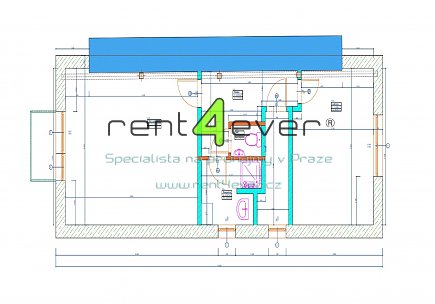 Pronájem bytu, Kamýk, Dolnojirčanská, byt 2+kk v RD, 48 m2, po rekonstrukci, balkon, zařízený, Rent4Ever.cz