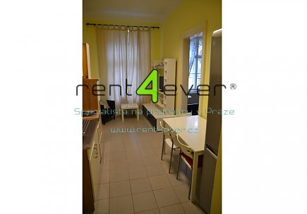 Pronájem bytu, Vinohrady, Lužická, byt 1+1, 40 m2, cihla, zařízený nábytkem, Rent4Ever.cz