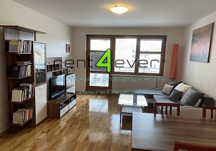 Pronájem bytu, Nusle Na Pankráci, 2+kk, 56 m2, novostavba, balkon, možnost garáž. stání, zařízený, Rent4Ever.cz
