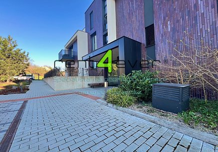 Pronájem bytu, Řepy, U boroviček, byt 1+kk, 38.30m2, novostavba, balkon, sklep, parkování, Rent4Ever.cz