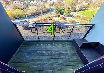 Pronájem bytu, Řepy, U boroviček, byt 1+kk, 38.30m2, novostavba, balkon, sklep, parkování, Rent4Ever.cz