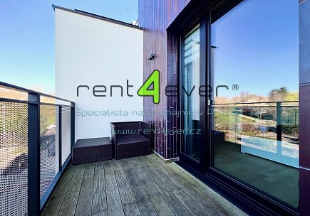 Pronájem bytu, Řepy, U boroviček, byt 1+kk, 38.30m2, novostavba, balkon, sklep, parkování, Rent4Ever.cz
