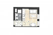 Pronájem bytu, Vinohrady, Perucká, byt 1+kk, 19.50 m2, novostavba, částečně vybavený nábytkem, Rent4Ever.cz