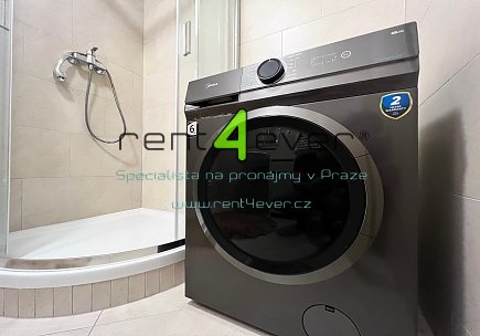 Pronájem bytu, Libuš, Na domovině, luxusní byt 1+kk, 33.6 m2, lodžie, vybavený nábytkem, Rent4Ever.cz