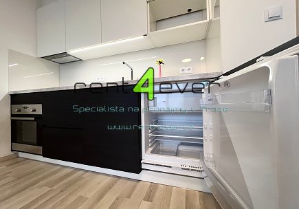 Pronájem bytu, Libuš, Na domovině, luxusní byt 1+kk, 33.6 m2, lodžie, vybavený nábytkem, Rent4Ever.cz