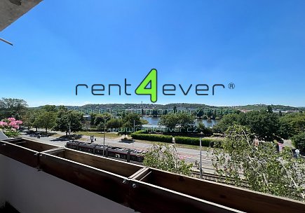 Pronájem bytu, Podolí, Podolské nábřeží, 2+1, 63m2, cihla, po rekonstrukci, balkon 9 m2, nevybavený, Rent4Ever.cz