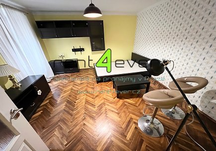 Pronájem bytu, Nové Město, Palackého, byt 1+1, 40 m2, po rekonstrukci, šatna, zařízený nábytkem, Rent4Ever.cz