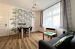 Pronájem bytu, Nusle, V zálomu, byt 2+kk, 55 m2,  balkon, kompletně vybavený nábytkem, Rent4Ever.cz