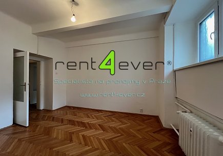 Pronájem bytu, Nusle, Petra Rezka, byt 2+kk, 70m2, ve sníženém přízemí, po rekonstrukci, nevybavený, Rent4Ever.cz