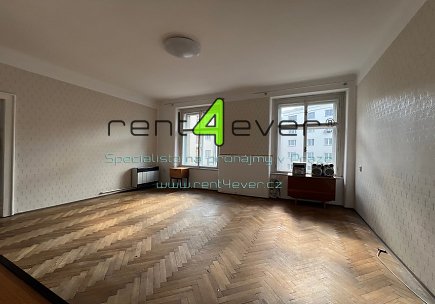 Pronájem bytu, Dejvice, Jugoslávských partyzánů, 2+1, 82 m2, cihla, výtah, částečně zařízený, Rent4Ever.cz