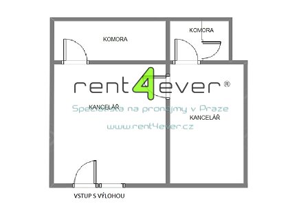 Pronájem bytu, Pronájem kancelářských prostor - Libeň, Drahobejlova, Rent4Ever.cz