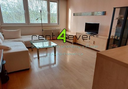 Pronájem bytu, Hlubočepy, Renoirova, slunný byt 4+1, 90 m2, balkon, výtah, zařízený, Rent4Ever.cz