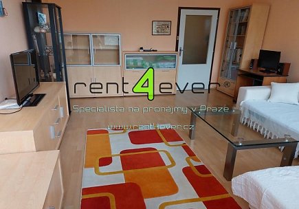 Pronájem bytu, Hlubočepy, Renoirova, slunný byt 4+1, 90 m2, balkon, výtah, zařízený, Rent4Ever.cz