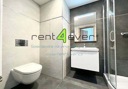 Pronájem bytu, Háje, Výstavní, úplně nový byt 1+kk, 33.4 m2, balkon, novostavba, nevybavený, Rent4Ever.cz